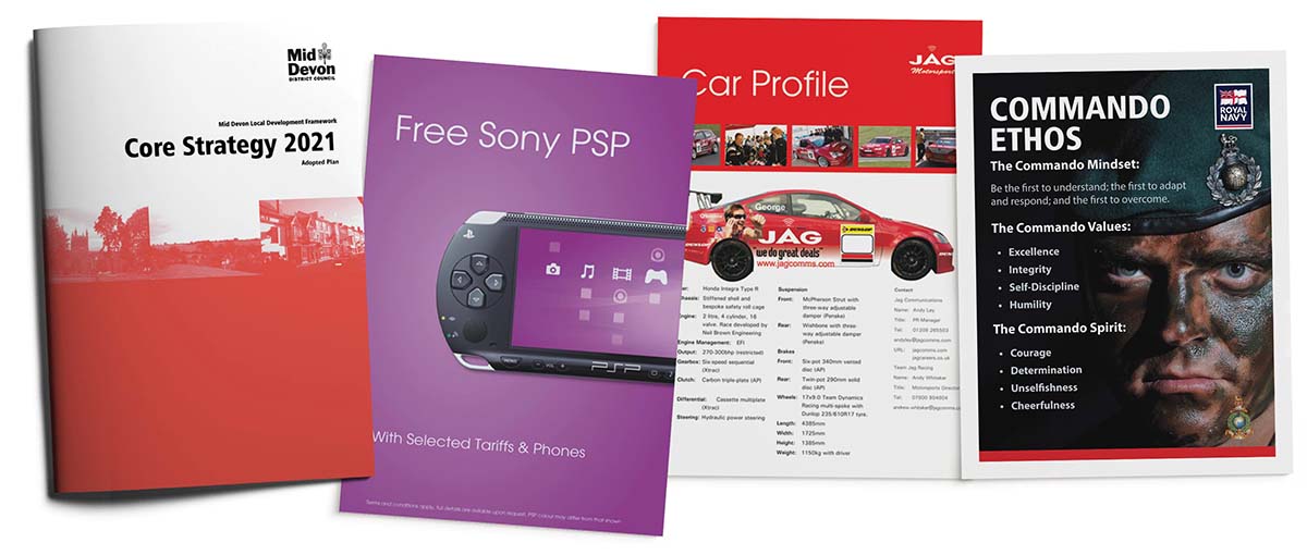 Early graphic design work by Andrew Ley